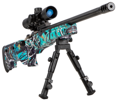 Crickett KSA2149 Precision Package 22 LR 16.12" 1-Rd Bolt Action Rifle - Muddy Girl Serenity Camo Stock — view 3