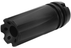 TacFire MZ2020 7.62x39mm M14x1 LH 2.30" Black Nitride Steel Flash and Sound Forwarder — view 3