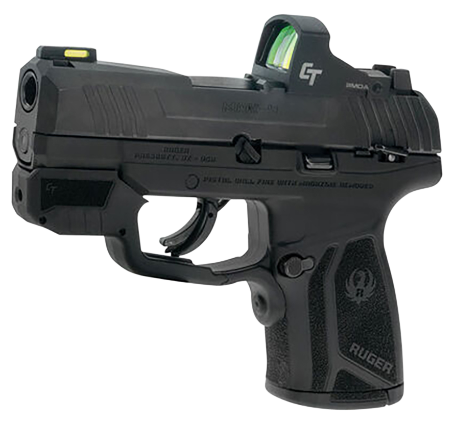 Crimson Trace Laserguard Ruger MAX-9 Red Laser Sight - Black Polymer — view 3