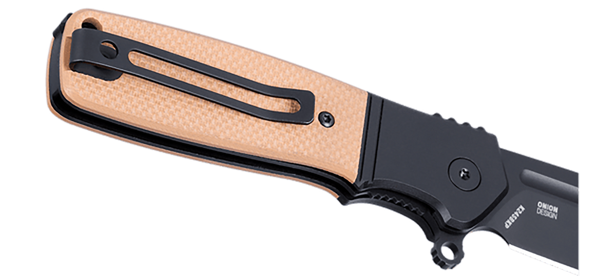 Columbia River K245BKP Homefront Compact 2.91" Folding Plain Black DLC S35VN SS Black/Tan G10 Handle — view 3