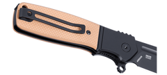 Columbia River K245BKP Homefront Compact 2.91" Folding Plain Black DLC S35VN SS Black/Tan G10 Handle — view 3