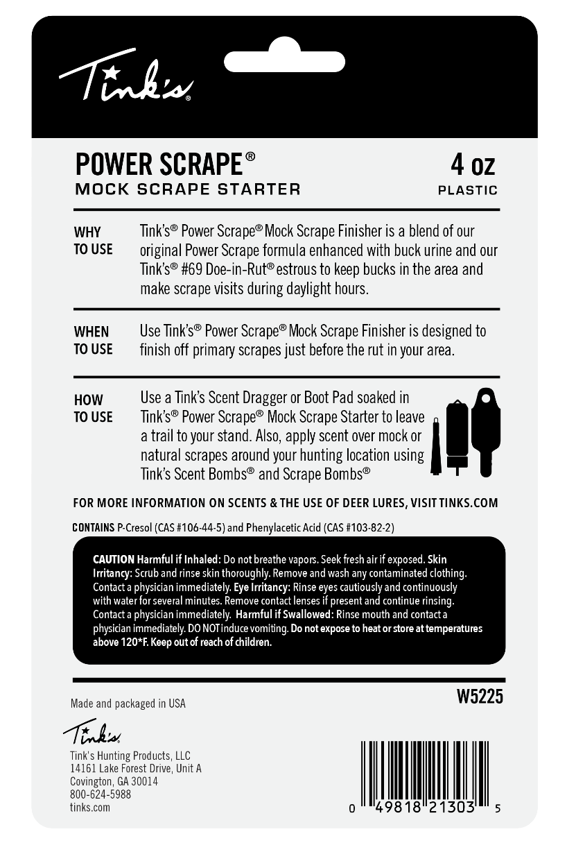 Tinks Power Scrape Pre-Rut Finisher Deer Attractant 4 oz Bottle — view 3