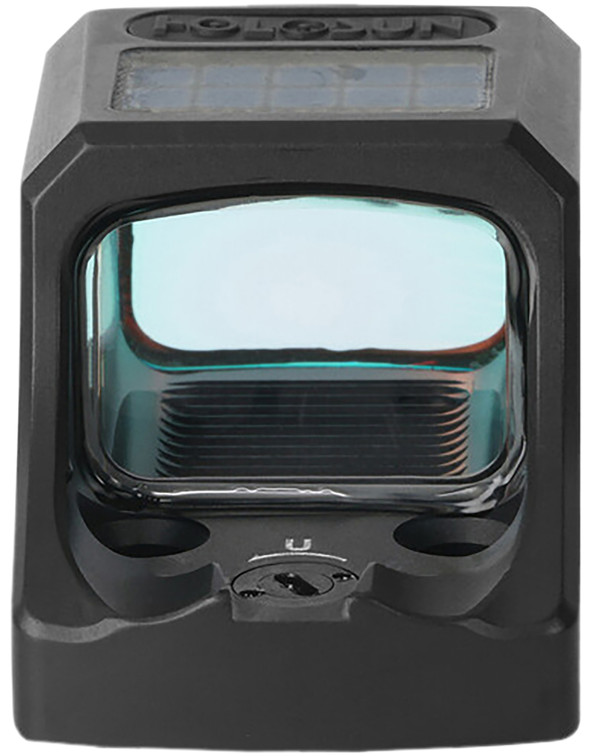 Holosun SCS Carry 1x 0.58"x0.77" 2 MOA Green Dot/32 MOA Circle Reflex Sight - Black Anodized — view 3