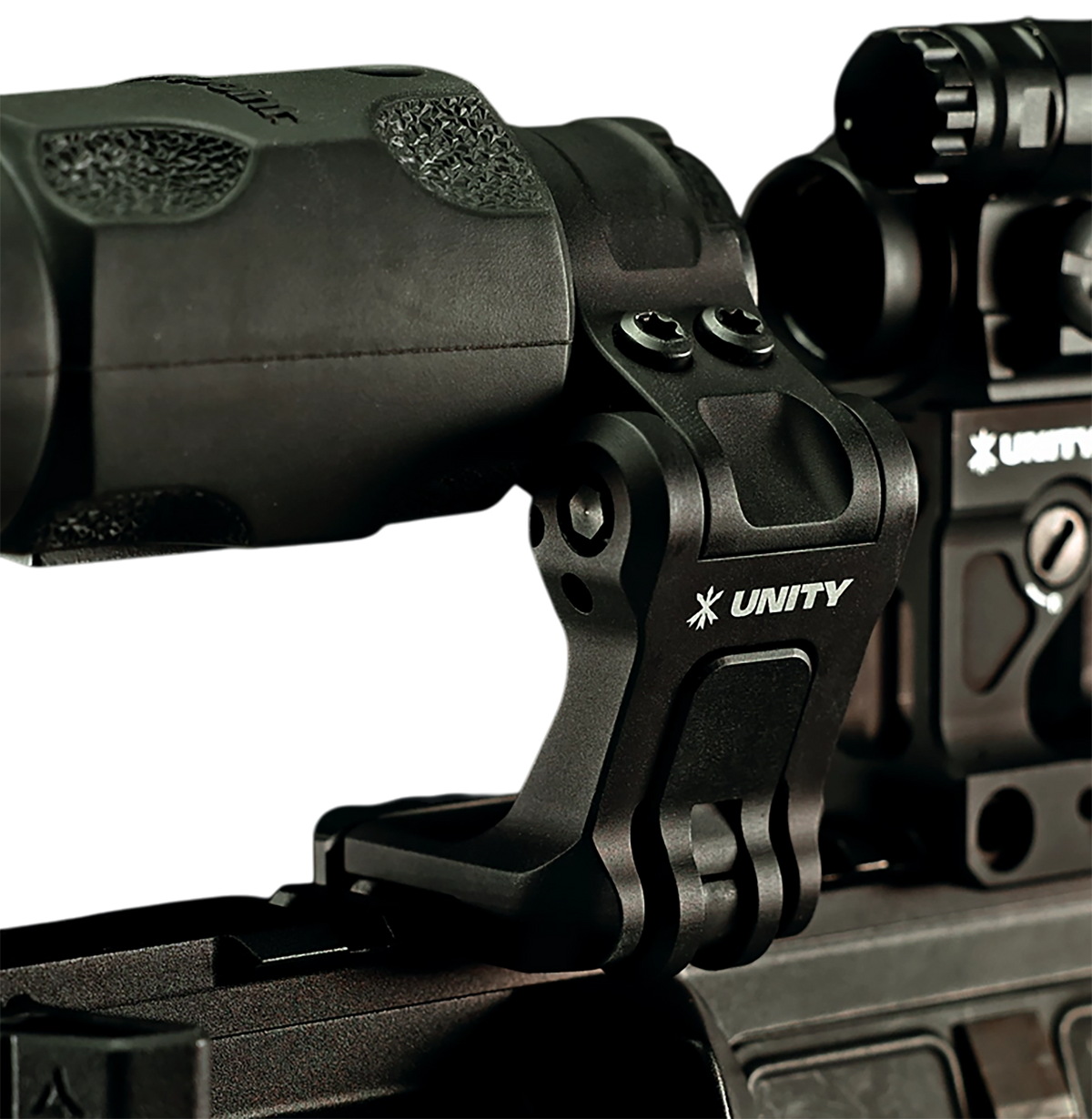 Unity Tactical FAST FTC 30mm 2.20" Black Anodized Aluminum Magnifier Mount — view 3