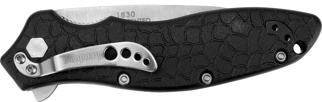 Kershaw OSO Sweet 1830 3" Folding Drop Point 8Cr13MoV Assisted Plain Edge — view 3