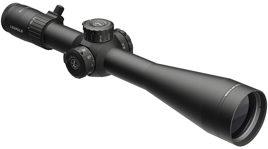 Leupold Mark 4HD 8-32x56mm 34mm Tube FFP PR3-MIL Matte Black Rifle Scope — view 3