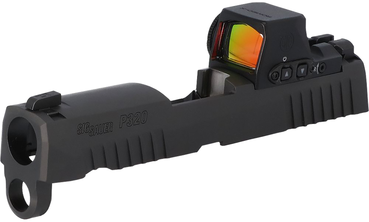 Sig Sauer P320 ROMEO-X 9mm Luger Compact Slide Assembly - Black — view 3