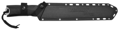 Camillus Carnivore 12" 440 SS Part Serrated Full Tang Machete - Titanium Bonded, Camo ABS Handle — view 3