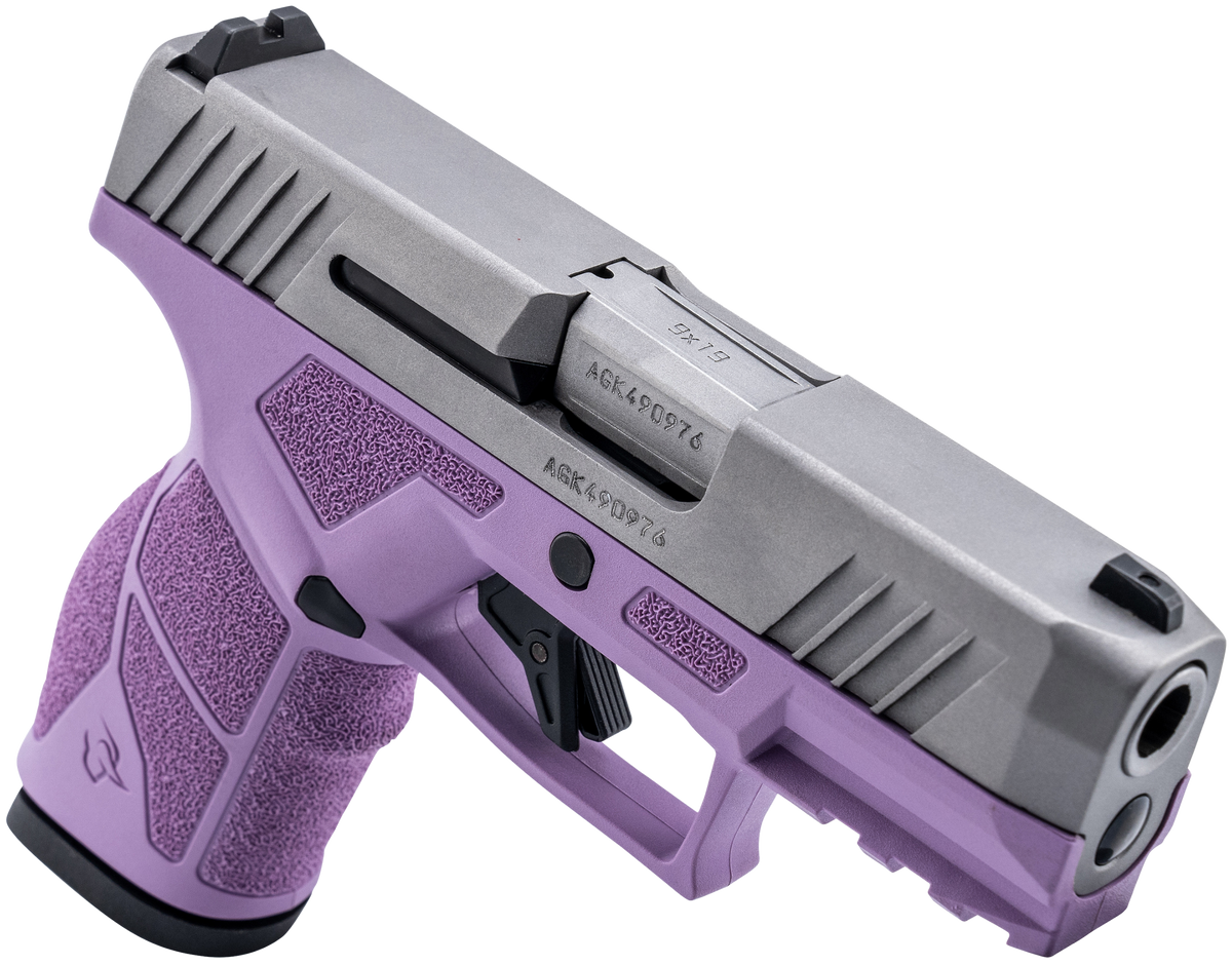 Taurus GX2 9mm Luger 13+1 3.37" Striker-Fired Pistol - Light Purple / Stainless — view 3