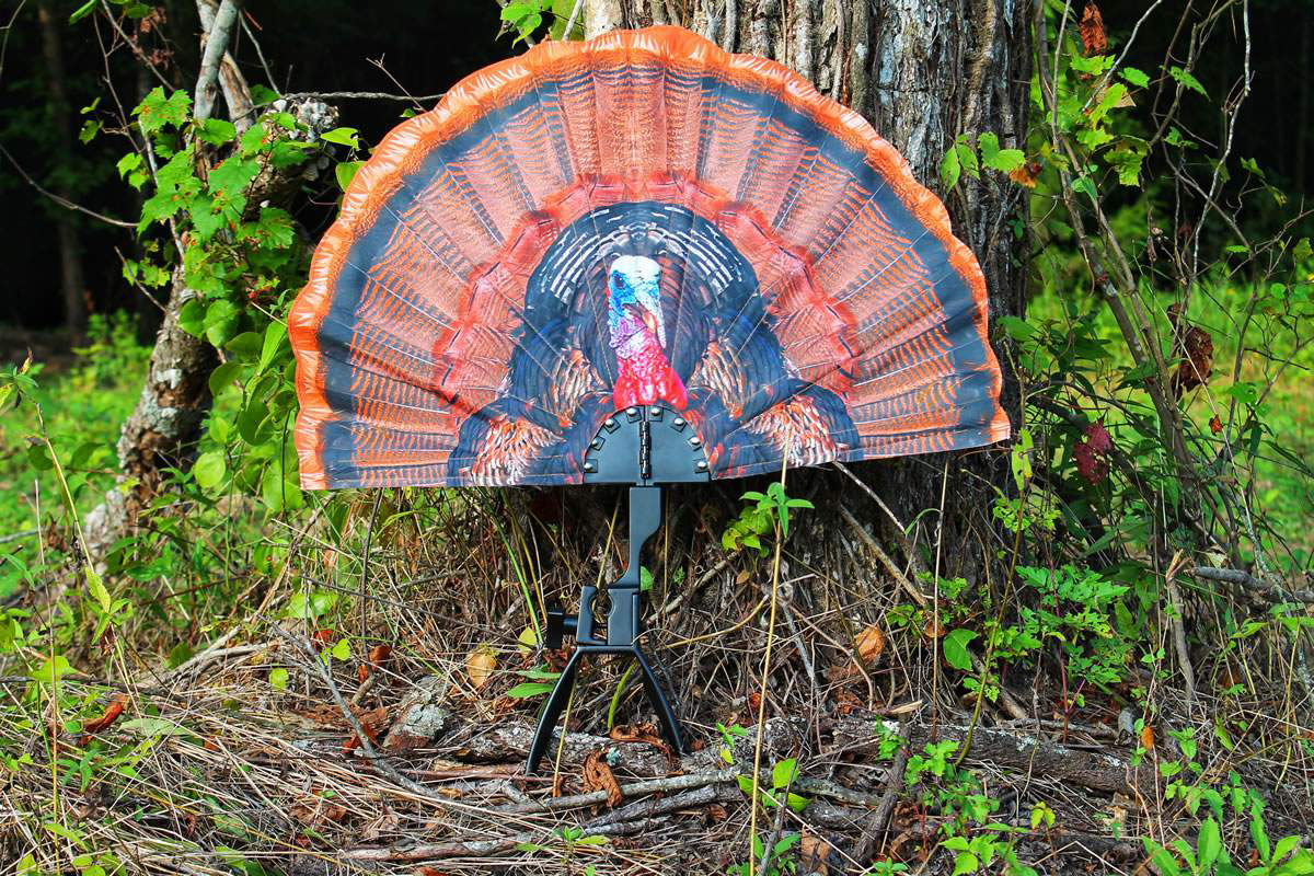 Mojo Outdoors HW2453 Tail Chaser Max Turkey Decoy - Multi-Color Plastic — view 3