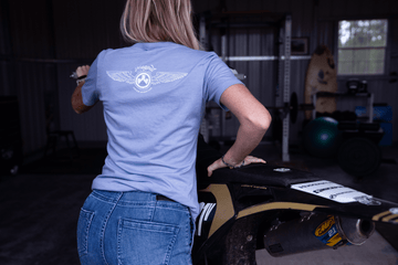 Magpul Industries Unfair Advantage Women's T-Shirt - Orchid Heather - Large — view 3