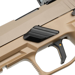 Tyrant CNC Takedown Lever PVD Black Steel SIG P320 — view 3