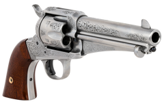 Taylor's & Company 1875 Army Outlaw 45 Colt (LC) 5.50" 6-Rd SAO Revolver - White Engraved — view 3