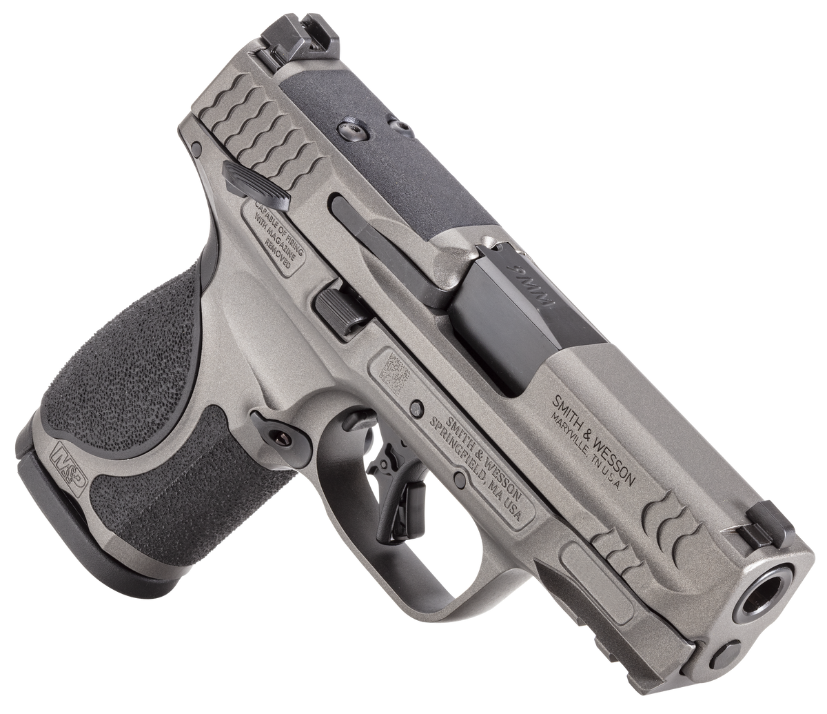 Smith & Wesson M&P9 M2.0 Metal Compact 9mm Luger 3.6" 10+1 Striker-Fired Pistol - Thumb Safety — view 3