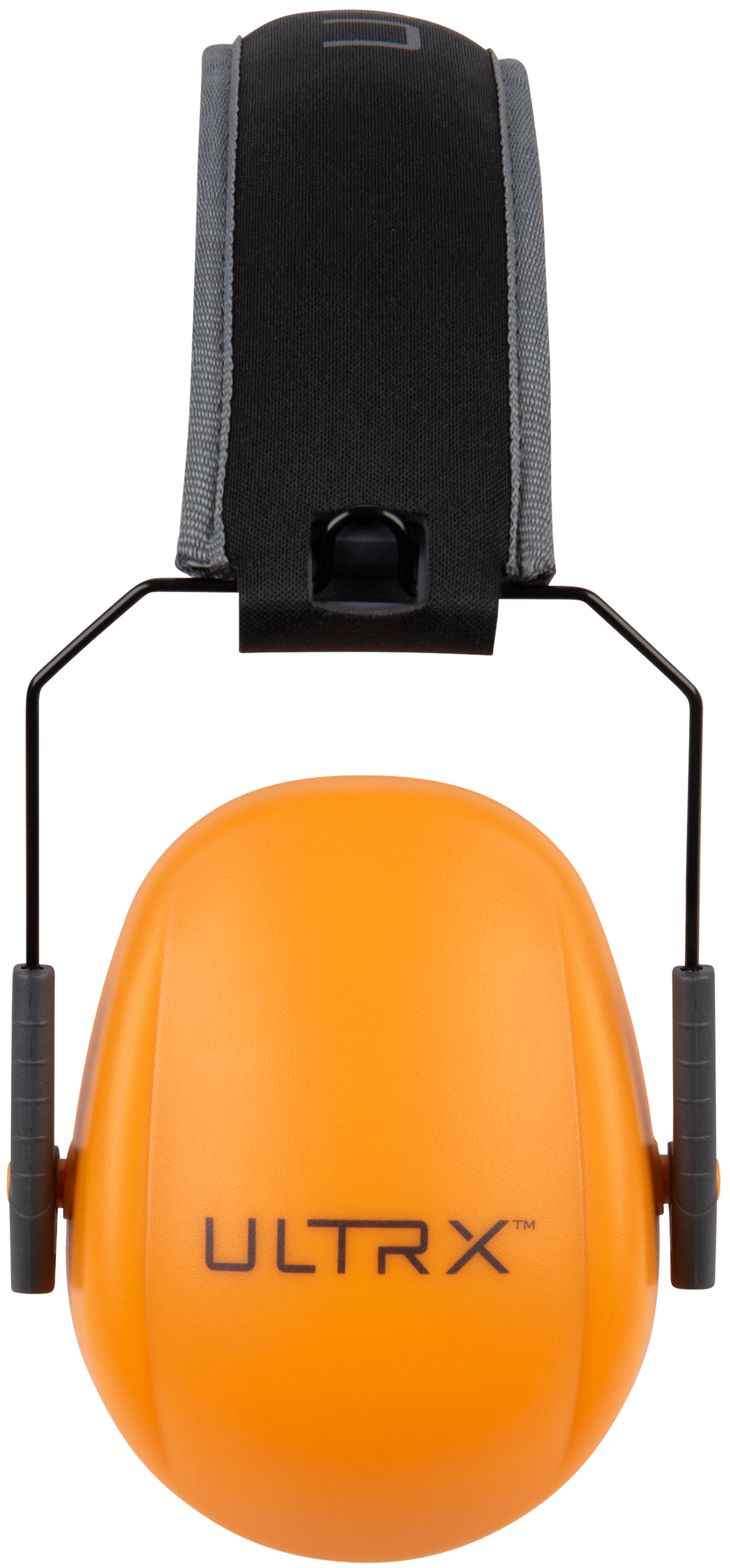Allen 4172 Passive Slim Profile Over the Head Orange Youth Ear Muffs — view 3