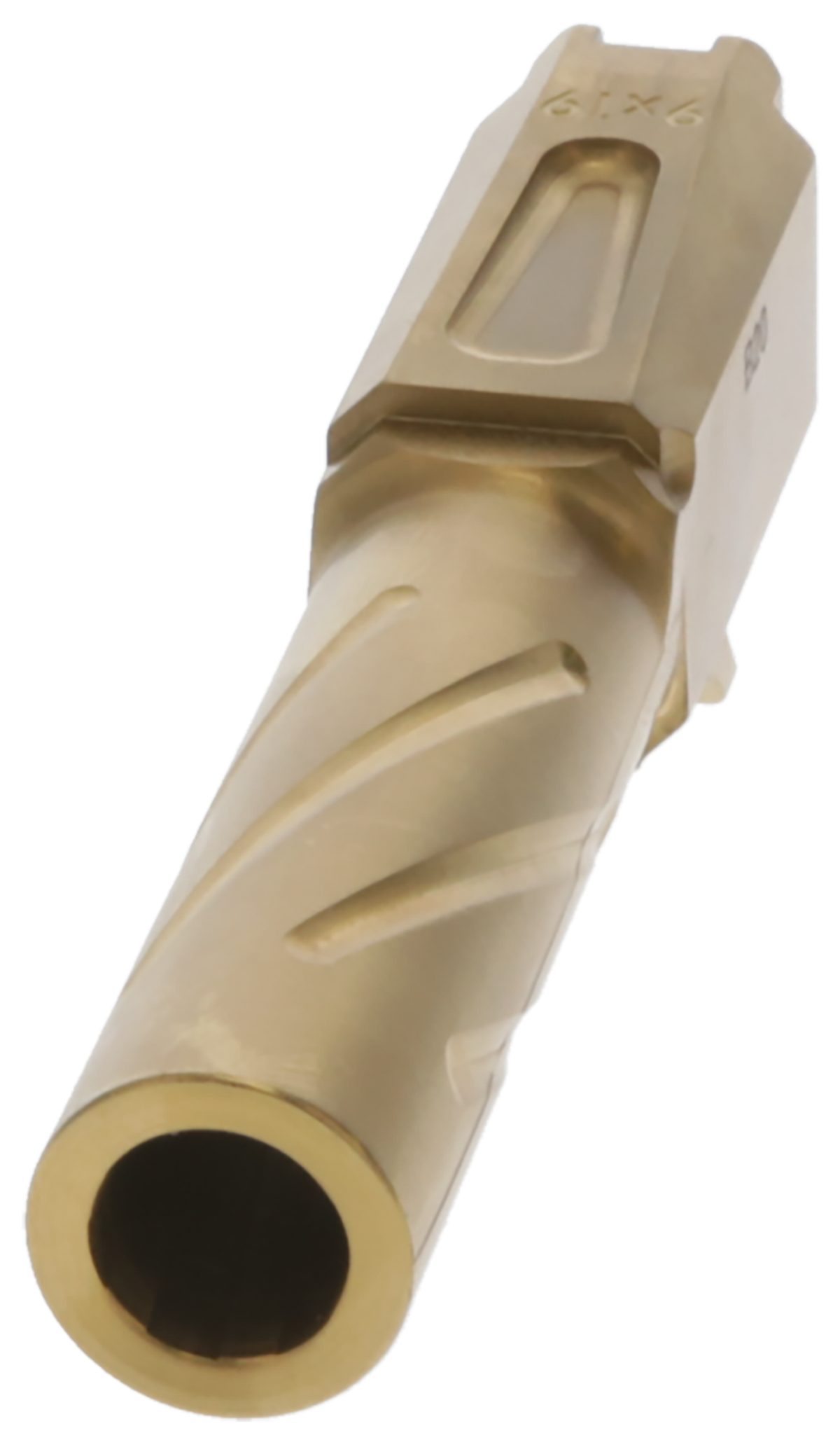 Rival Arms Precision Match Grade 9mm Luger 3.10" Fluted Threaded Gold PVD Drop-In Barrel - Fits Sig P365 — view 3