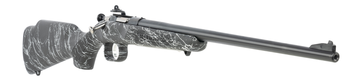 Crickett KSA2344 My First Rifle Gen2 22 LR 16.13" 1-Rd Bolt Action Rifle - Black w/White Webbing Stock — view 3