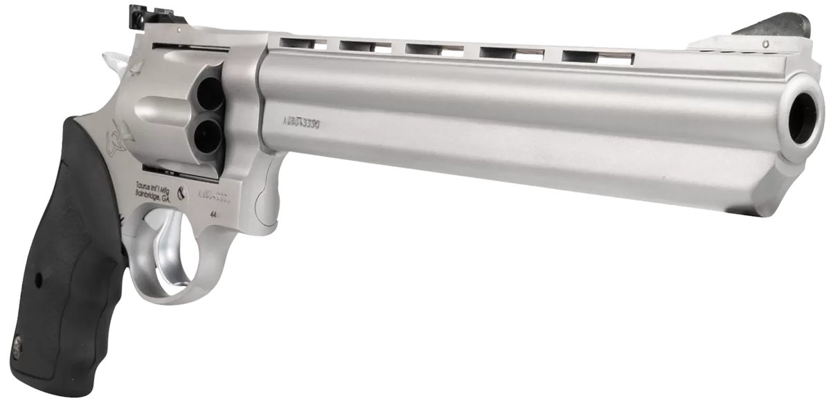 Taurus 44 44 Rem Mag 8.37" 6-Shot DA/SA Matte Stainless Ported Revolver — view 3