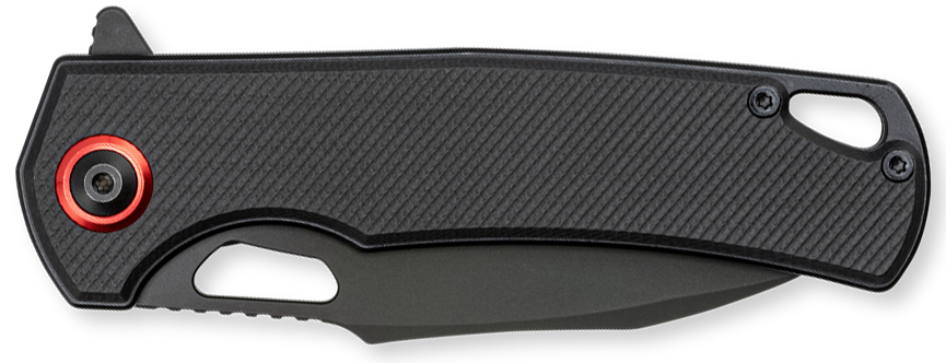 CobraTec Knives Wolverine 3.13" Folding Drop Point Plain D2 Steel Blade Black G10 Handle — view 3