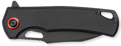 CobraTec Knives Wolverine 3.13" Folding Drop Point Plain D2 Steel Blade Black G10 Handle — view 3