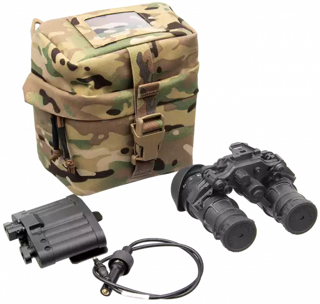 AGM Global Vision UNVG NL1 Gen 2+ Level 1 Night Vision Goggles 1x 64-72 Ip/mm Black — view 3