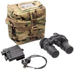 AGM Global Vision UNVG NL1 Gen 2+ Level 1 Night Vision Goggles 1x 64-72 Ip/mm Black — view 3