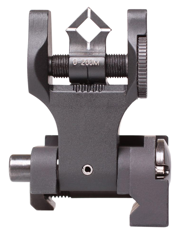 Troy Industries Rear Folding BattleSight Dioptic AR-15 - Black Hardcoat Anodized — view 3