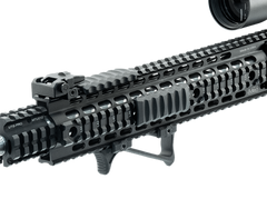 Leapers UTG Ultra Slim Angled Foregrip Picatinny Matte Black Anodized Aluminum - MTAFGP01 — view 3