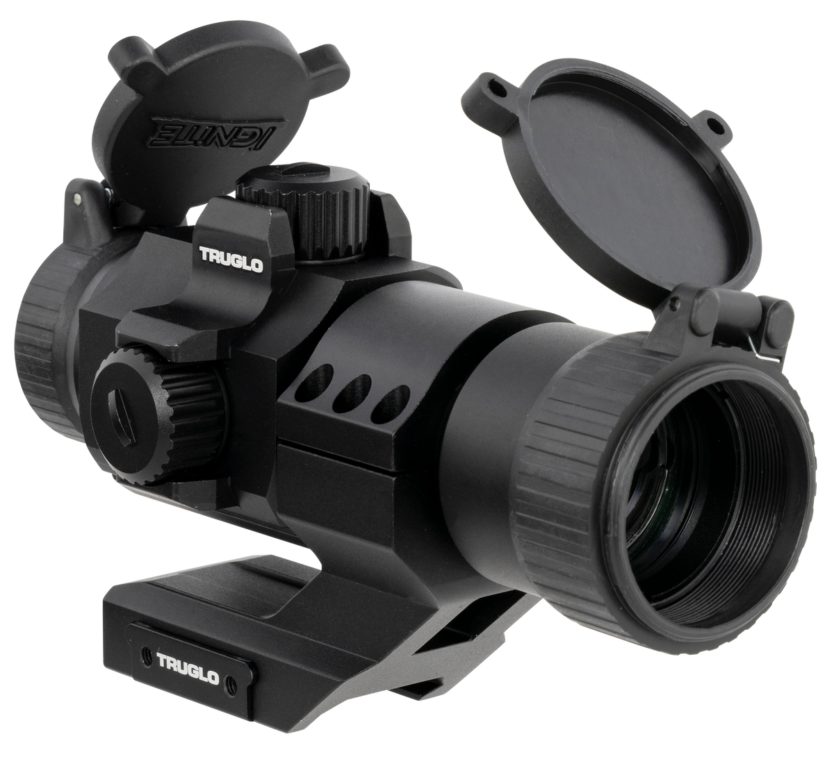 TruGlo Ignite 1x 30mm 2 MOA Green Dot Sight w/Cantilever Mount — view 3