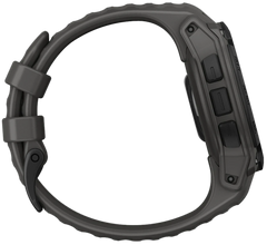 Garmin Instinct E 40mm GPS Smartwatch Black Case Charcoal Band — view 3