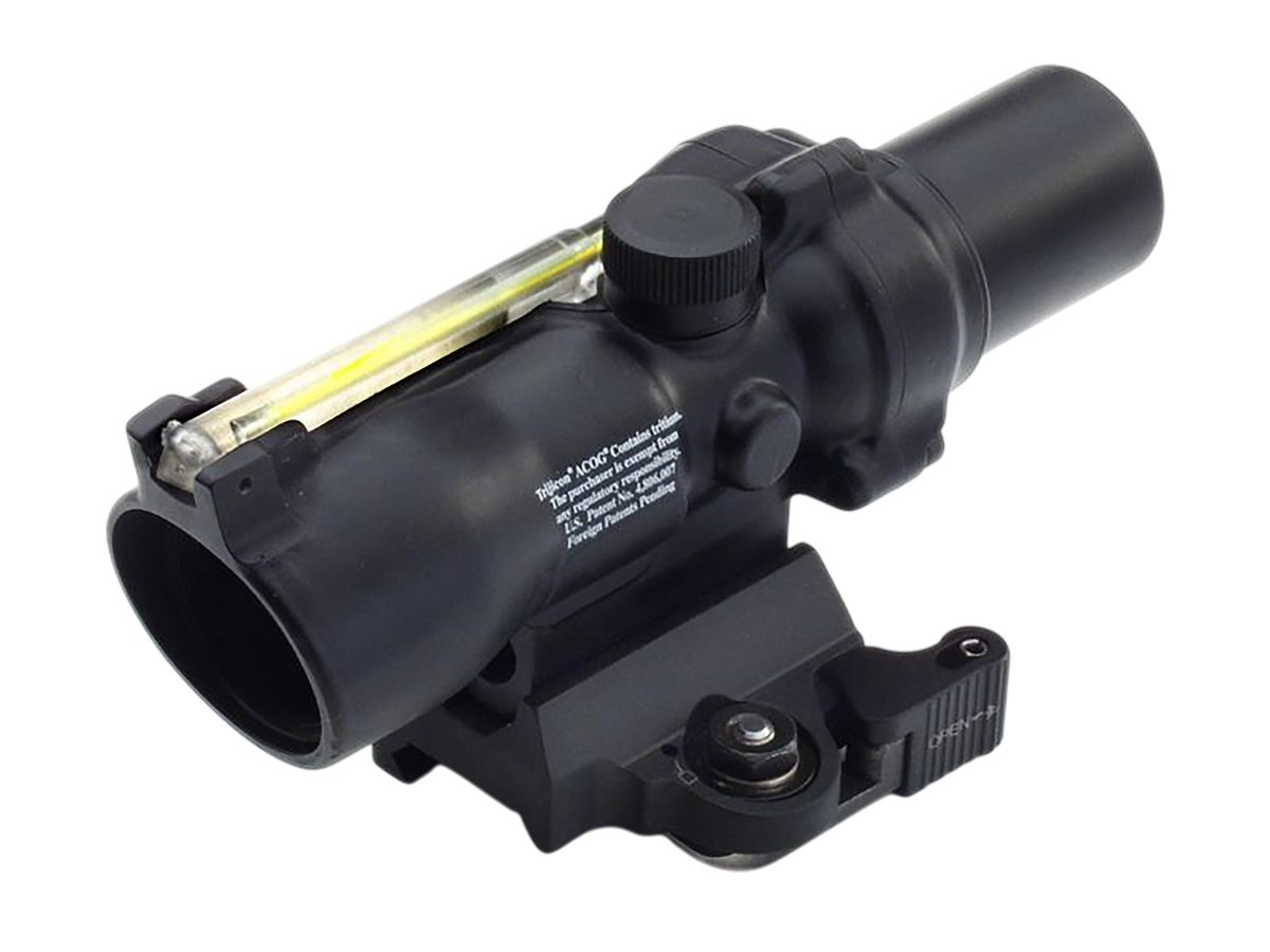 LaRue Tactical LT105 ACOG Compact QD Mount - Matte Black Anodized Aluminum — view 3