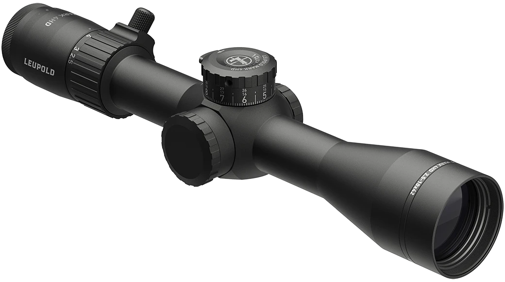 Leupold Mark 4HD 2.5-10x42mm M5C3 FFP Illuminated TMR 30mm Tube Matte Black Riflescope — view 3