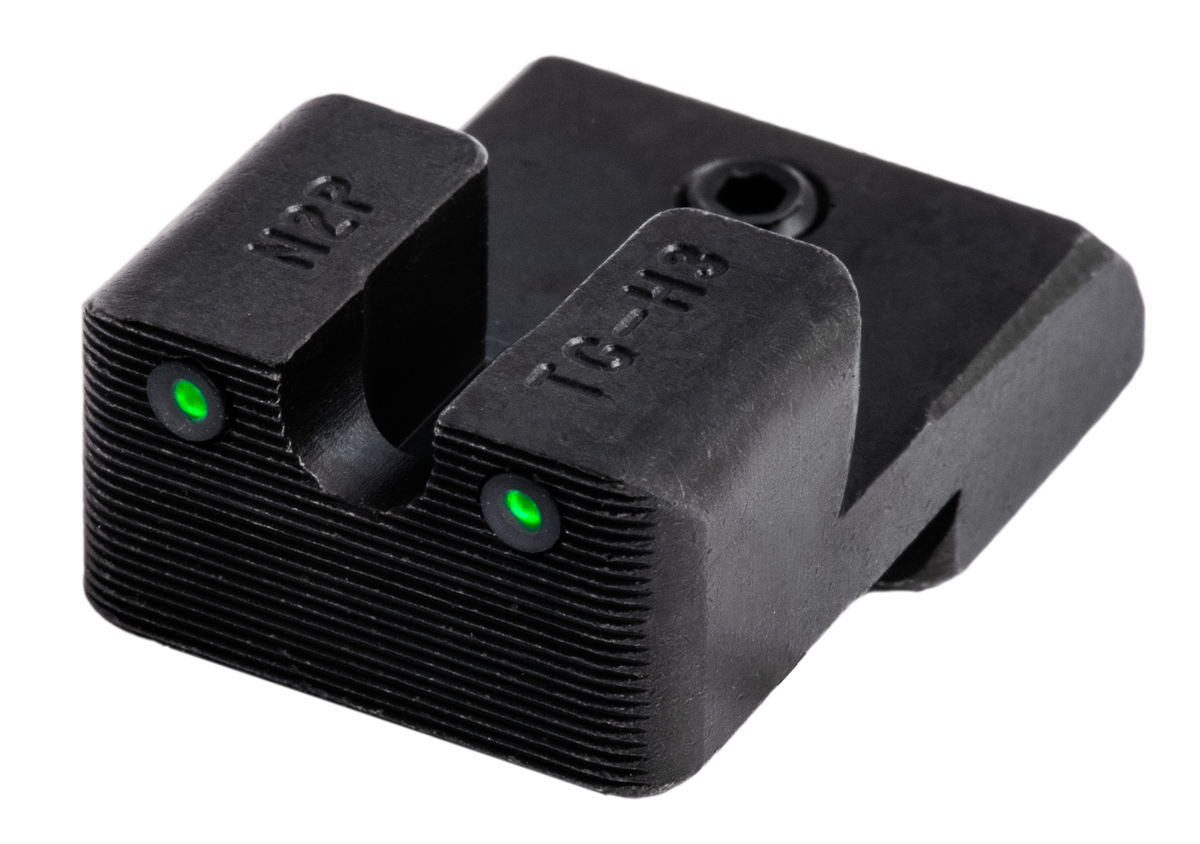TruGlo Tritium Pro 1911 3" Officer & 4.25" Green Tritium Night Sight Set - Black Nitride — view 3