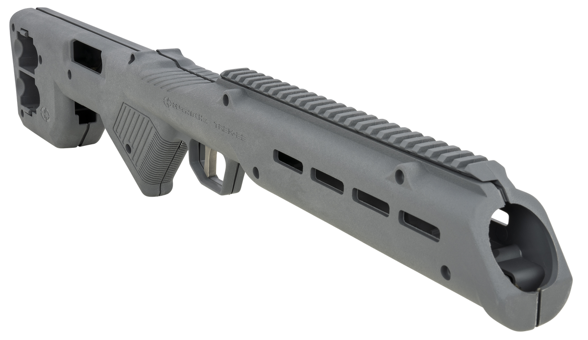 Desert Tech TREK-22 Fixed Bullpup Rifle Chassis Gray Synthetic - Fits Ruger 10/22 26.75" OAL — view 3