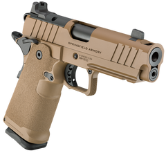 Springfield Armory 1911 DS Prodigy Comp AOS 9mm 4.25" 10+1 Coyote Brown Pistol — view 3