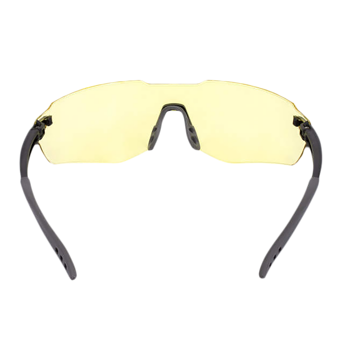 Radians Oblivion OBV0140CS Amber Lens Black Frame Safety Glasses — view 3