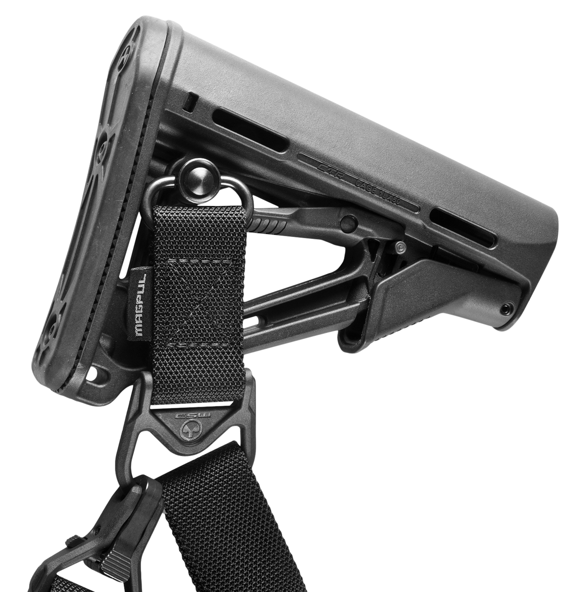 Magpul MAG310-BLK CTR Carbine Stock Black Synthetic for AR-15/M16/M4 Mil-Spec — view 3