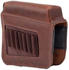 Allen 8519 Westcliff Leather Buttstock Cartridge Carrier 7-Rd - Raised Cheek Piece — view 3