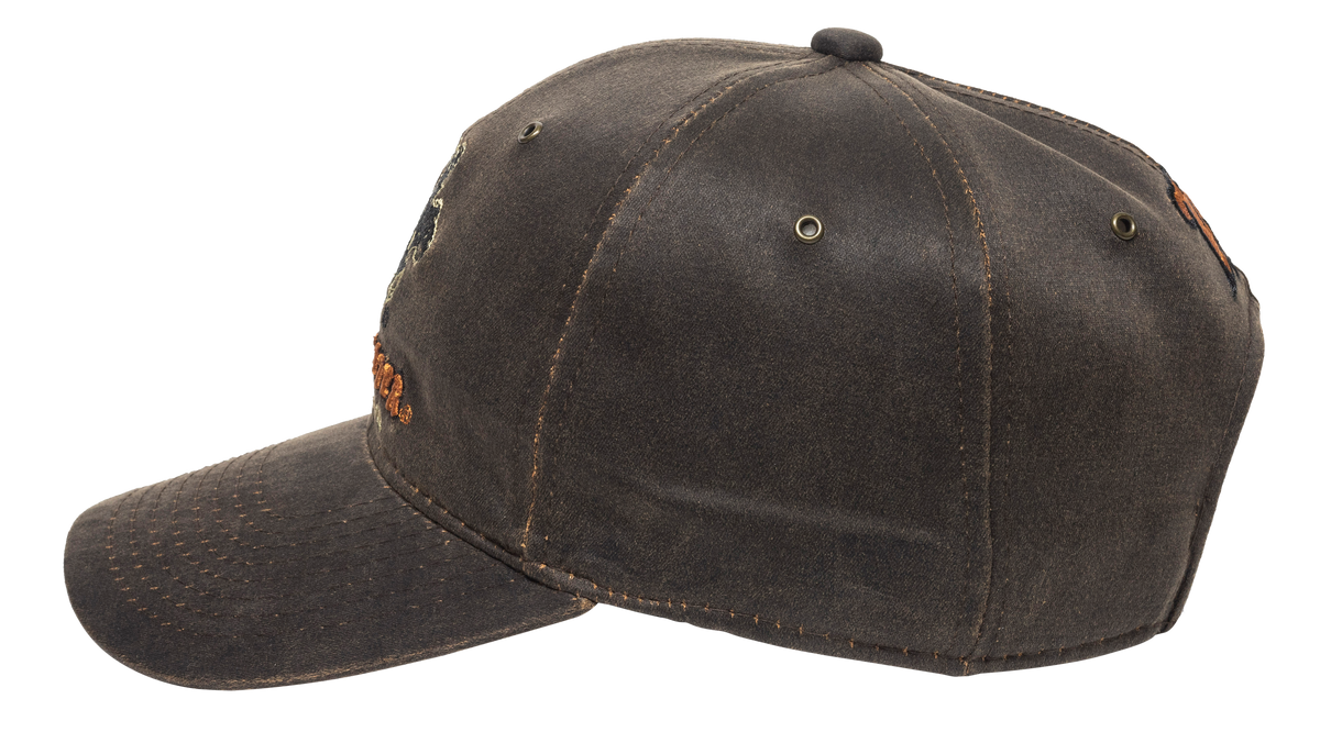Outdoor Cap Winchester Cotton Dark Brown Unstructured OSFA — view 3
