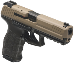HK P30L V3 9mm Luger 4.45" 17+1 Semi-Auto Pistol - FDE — view 3