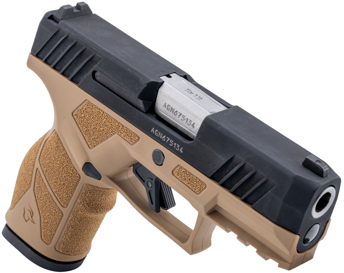Taurus GX2 9mm Luger 3.37" 10+1 Striker-Fired Semi-Auto Pistol - Tan/Black — view 3