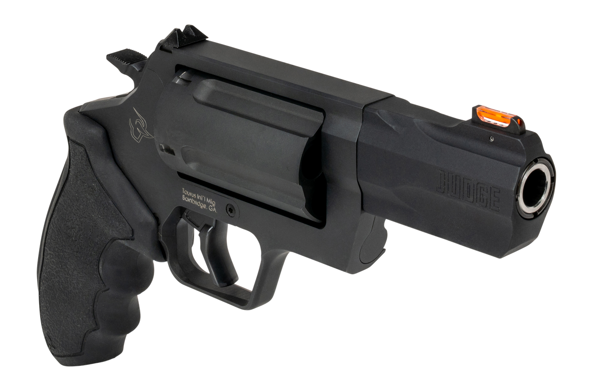 Taurus Judge 45 Long Colt/410 Gauge 3in 5-Shot DA/SA Revolver - Black Stainless — view 3