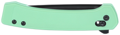 Columbia River 7075B Q Compact 3.05" Folding Drop Point Plain Black Oxide 14C28N Blue GRN Knife — view 3