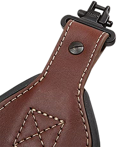 Allen 8391 BakTrak Leather Rifle/Shotgun Sling 26"-35" Brown — view 3