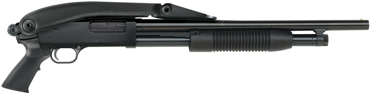 Maverick Arms 88 Security 12 Gauge 18.5" 3" 5+1 Pump Shotgun - ATI Shotforce Top Folding Stock — view 3