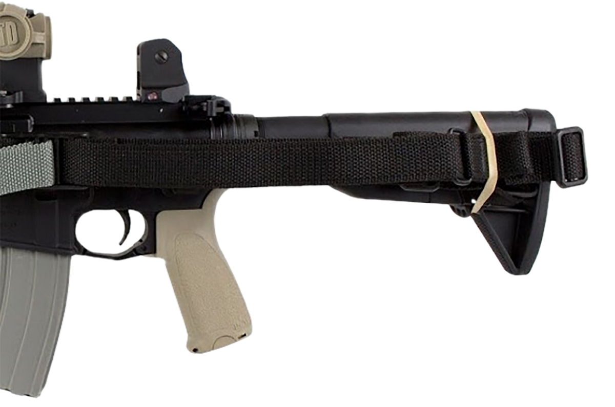 BCM BCMGunfighter Mod 0 AR-15 Black Polymer Adjustable Stock — view 3