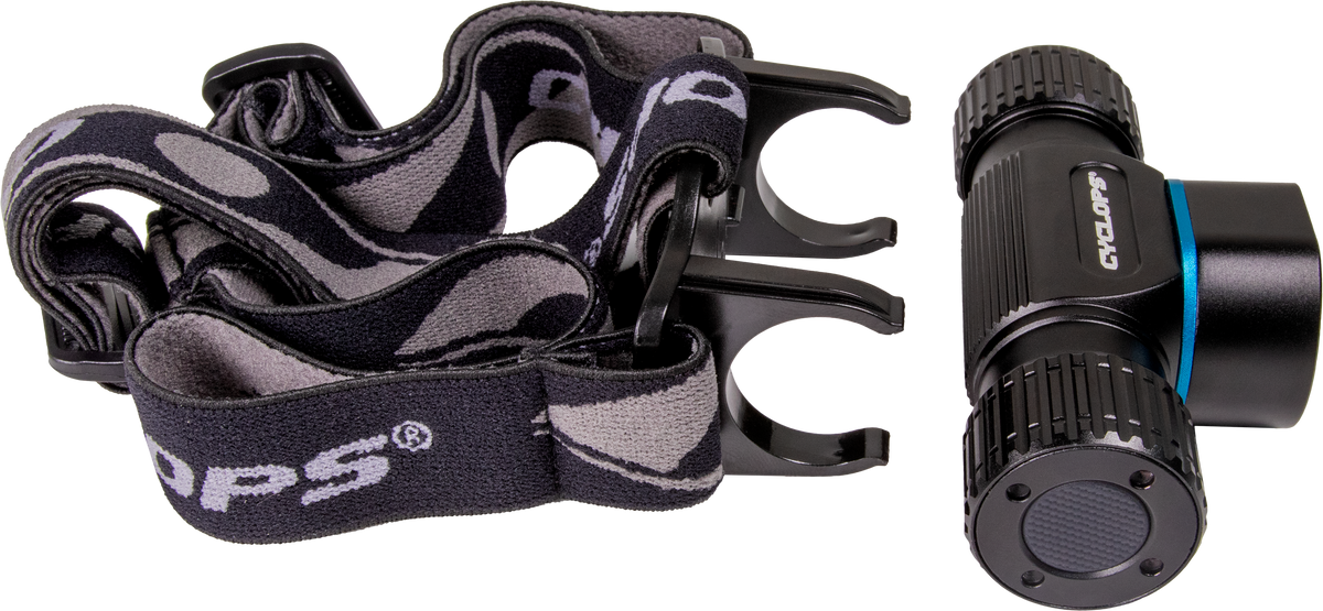 Cyclops Poseidon 2000 Lumen CREE LED Rechargeable Headlamp — view 3