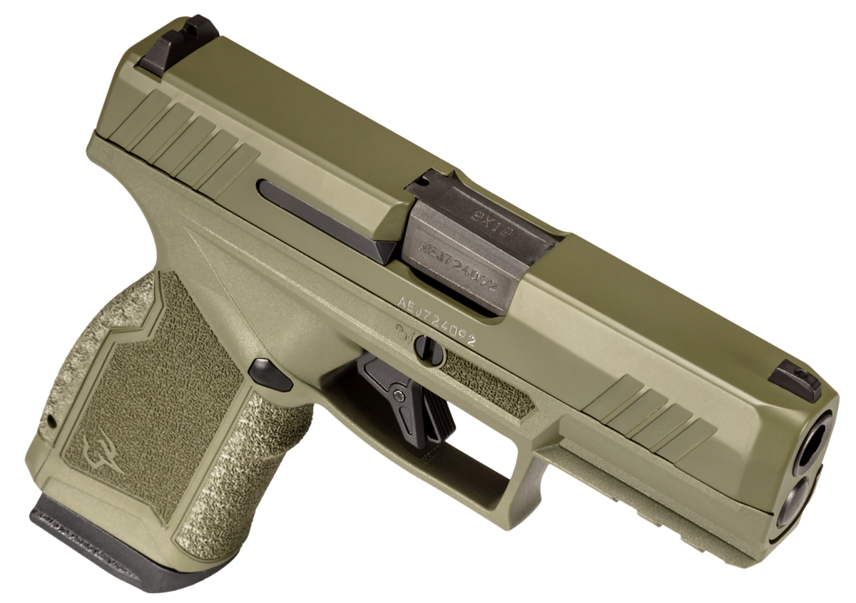 Taurus GX4 Carry 9mm Luger 3.7" 10+1 Semi-Auto Pistol - Sniper Green Cerakote — view 3