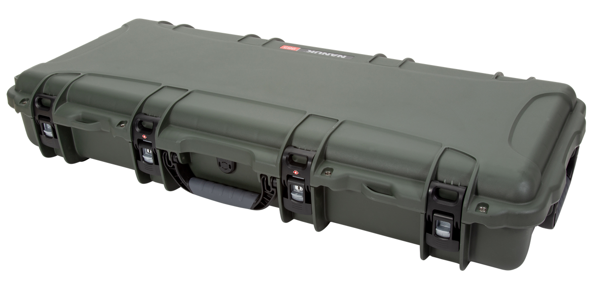 Nanuk 985 AR-15 Rifle Case 36" Olive Polymer with Foam Padding — view 3