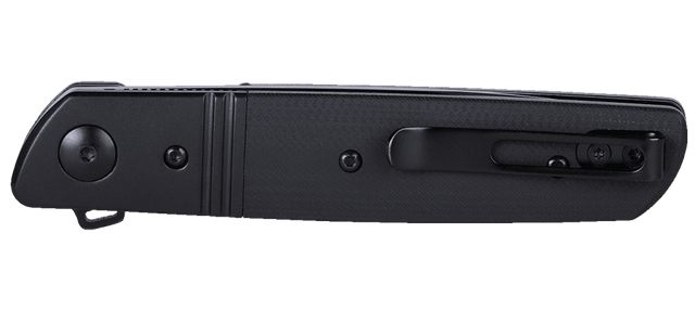Columbia River CRKT 5720KC Bamboozled 3.31" Folding Tanto Plain D2 Black Oxide G10/SS — view 3